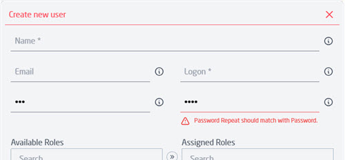 Field validation