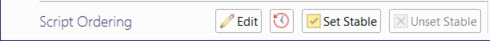 Script Ordering