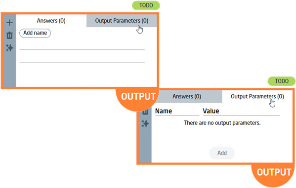 Studio Web Output Parameter