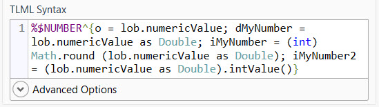 TLML syntax using annotations