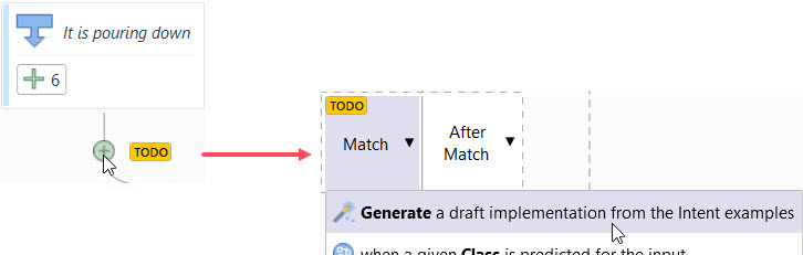 Generate a draft implementation